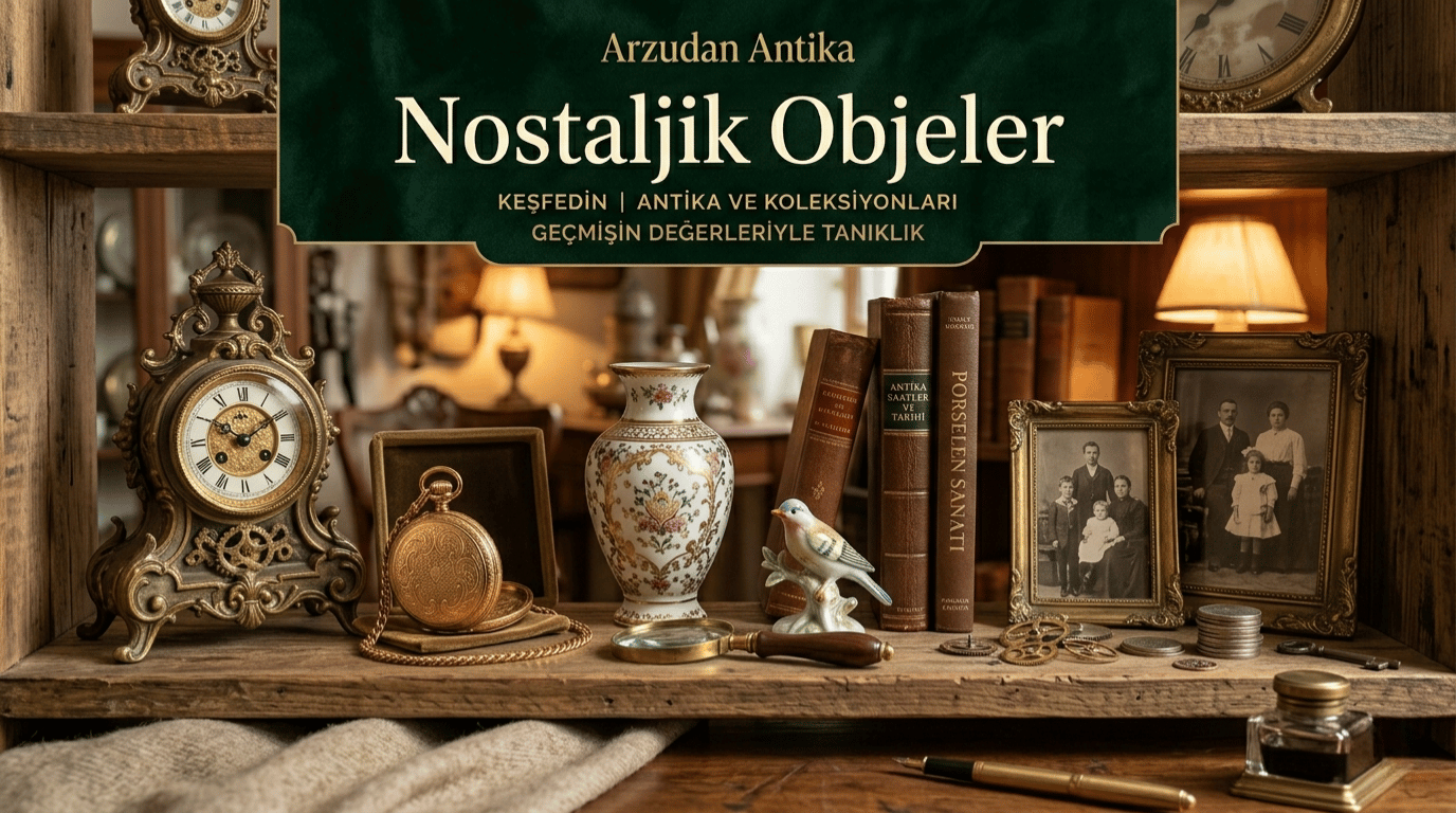 Nostaljik Objeler Neden Dekorasyonda Yeniden Popüler Oldu?
