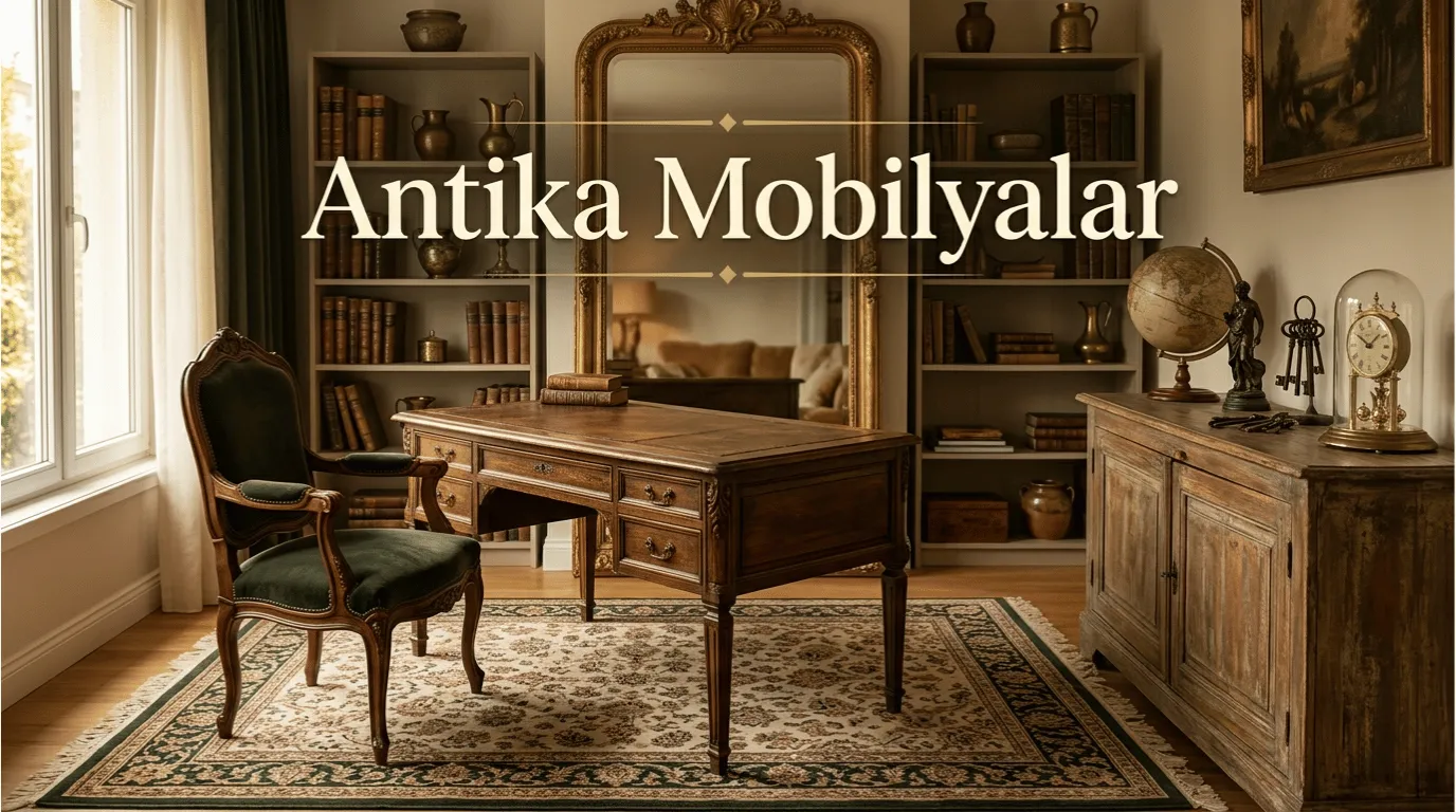 Antika Mobilyalar ile Yaşam Alanlarına Karakter Katmak